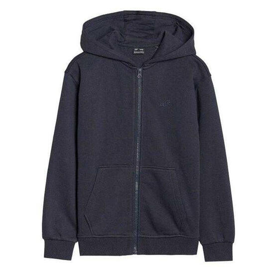 JWMM00TSWSM1859 Felpa Con Cappuccio E Zip Intera Bambini 4F 4FJWMM00TSWSM1859