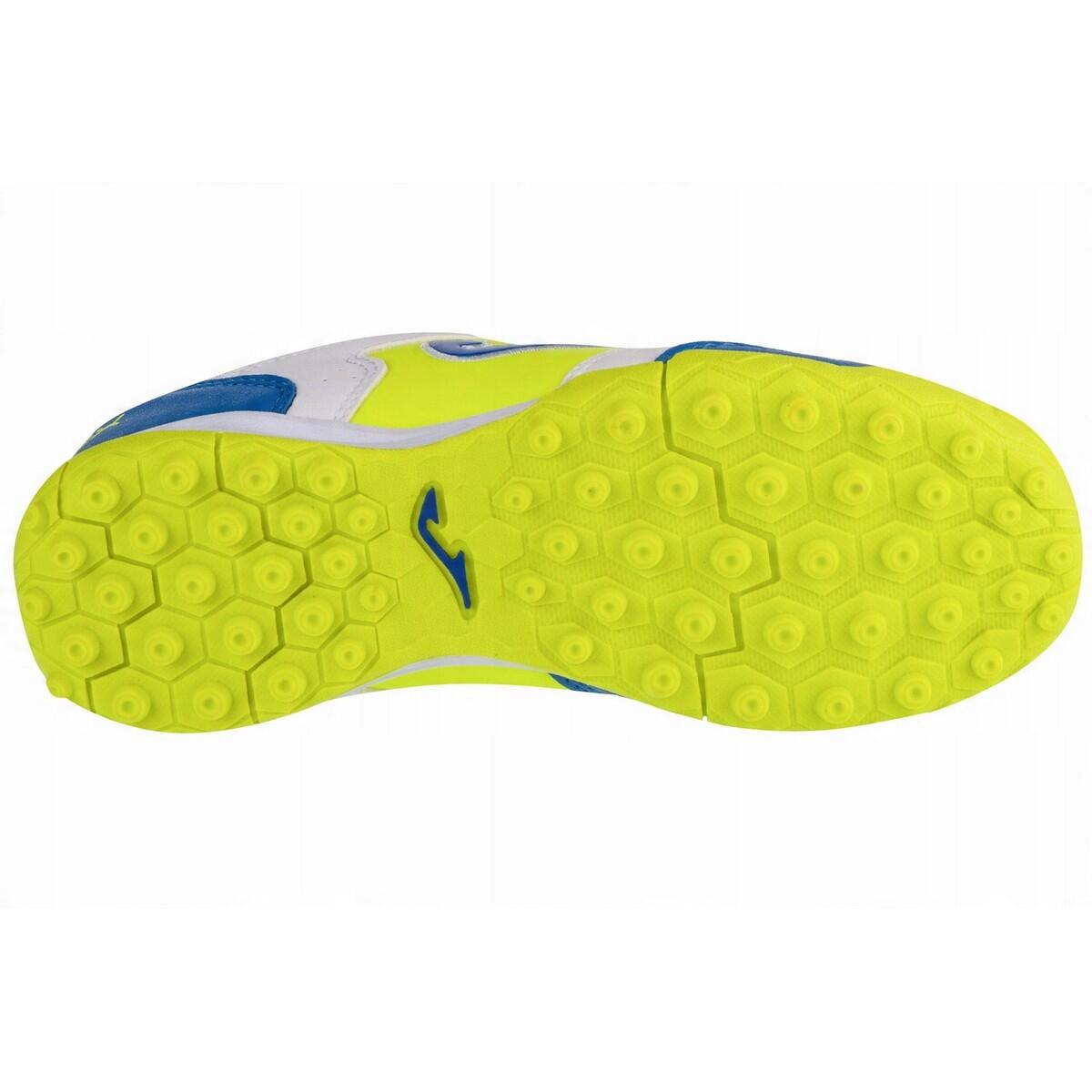 Scarpe Da Calcio Bambini Joma Top Flex Bianco Verde Blu 4/4