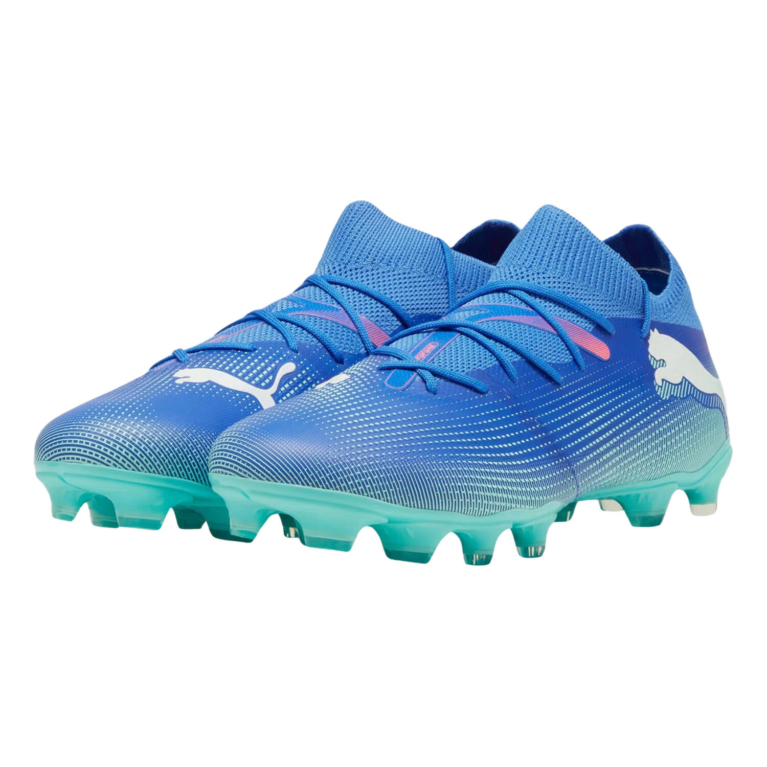 Heren Future 7 Match FG/AG Voetbalschoenen (Blauw) 1/1