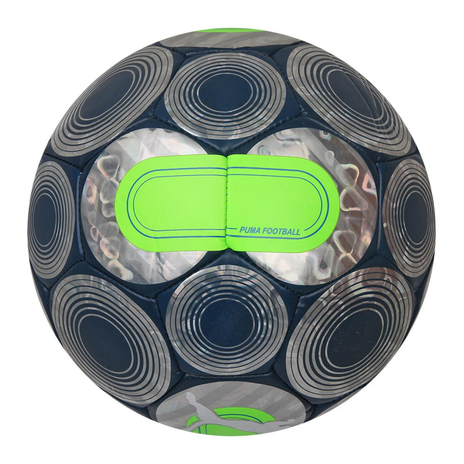 Balón de Fútbol Cage Diseño Logotipo Gris, Verde 5 2/4