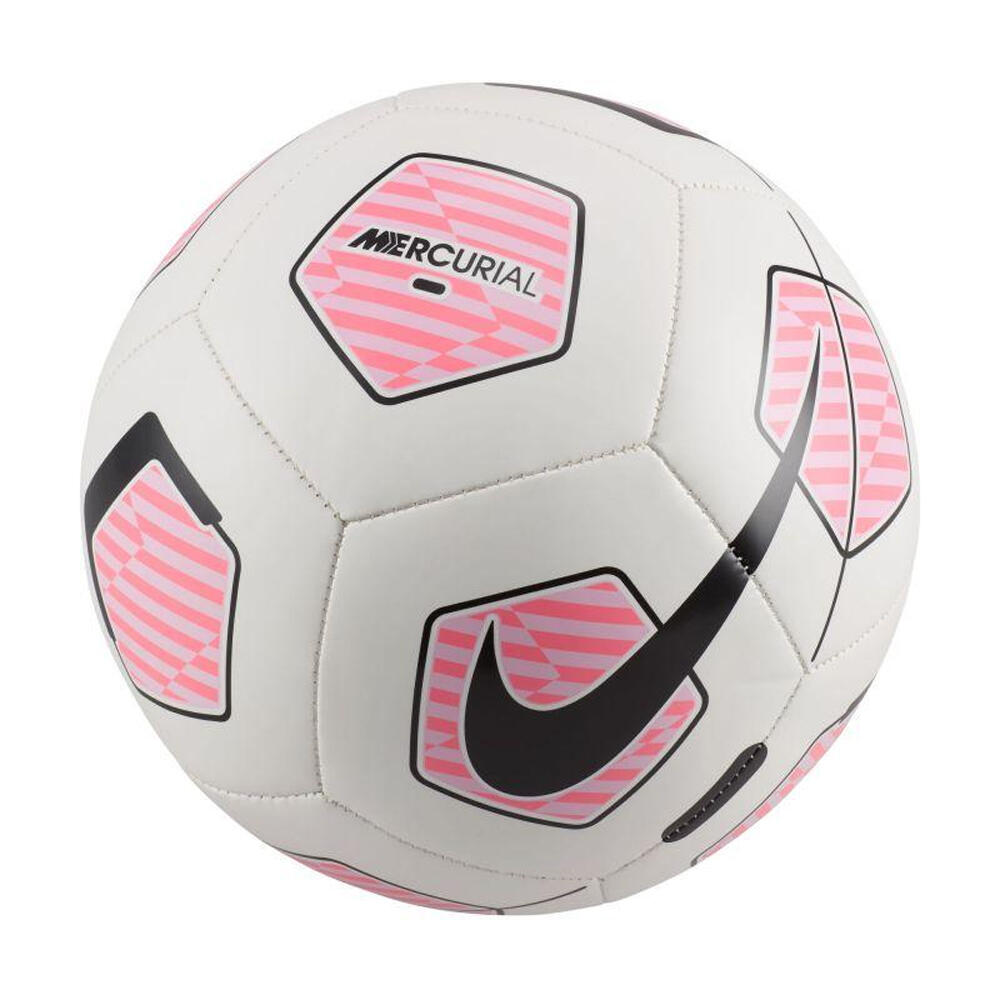 "Mercurial" Fußball mit Farbverlauf Damen und Herren Weiß/Pink 2/2