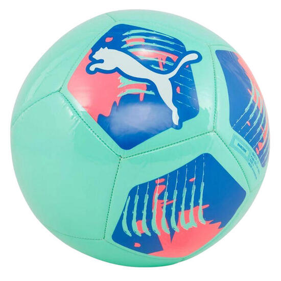 Ballon De Foot (Bleu / Vert) Taille 3