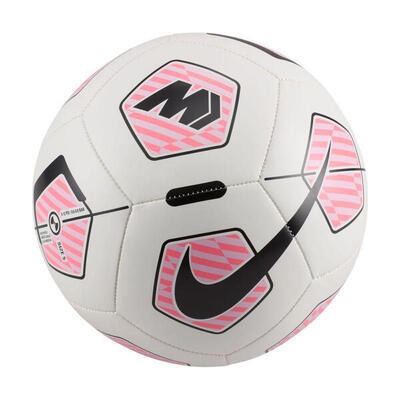 Balón de Fútbol Mercurial Diseño Degradado Blanco, Rosa