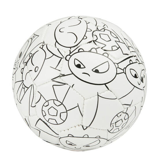Mini Ballon De Foot SCRIBALL FOPHI (Blanc / Noir) Taille unique