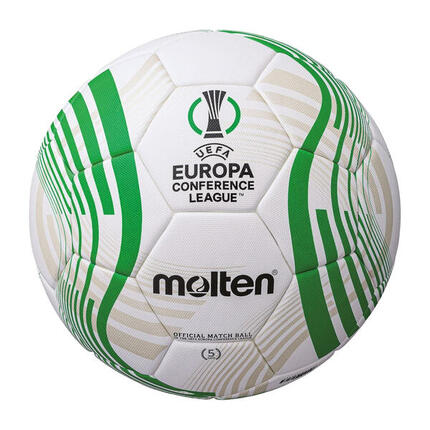 Ballon De Foot UEFA EUROPA CONFERENCE LEAGUE 2021/22 (Blanc / Vert)