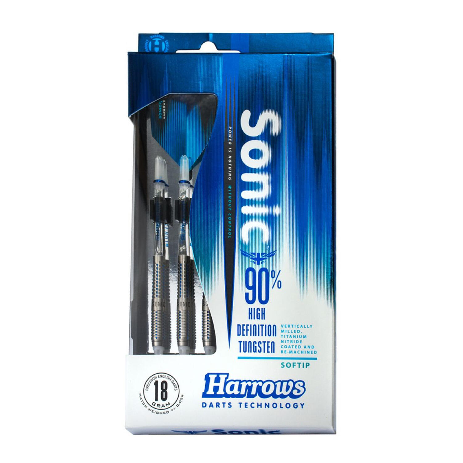 Dardos Sonic Soft Tip (Conjunto de 3) (Azul / Cinzento) 2/3