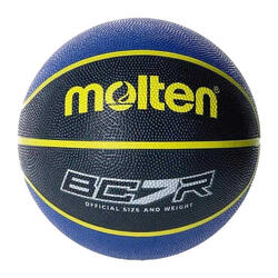 Ballon De Basket Motif/style Logo (Noir / Bleu Marine)