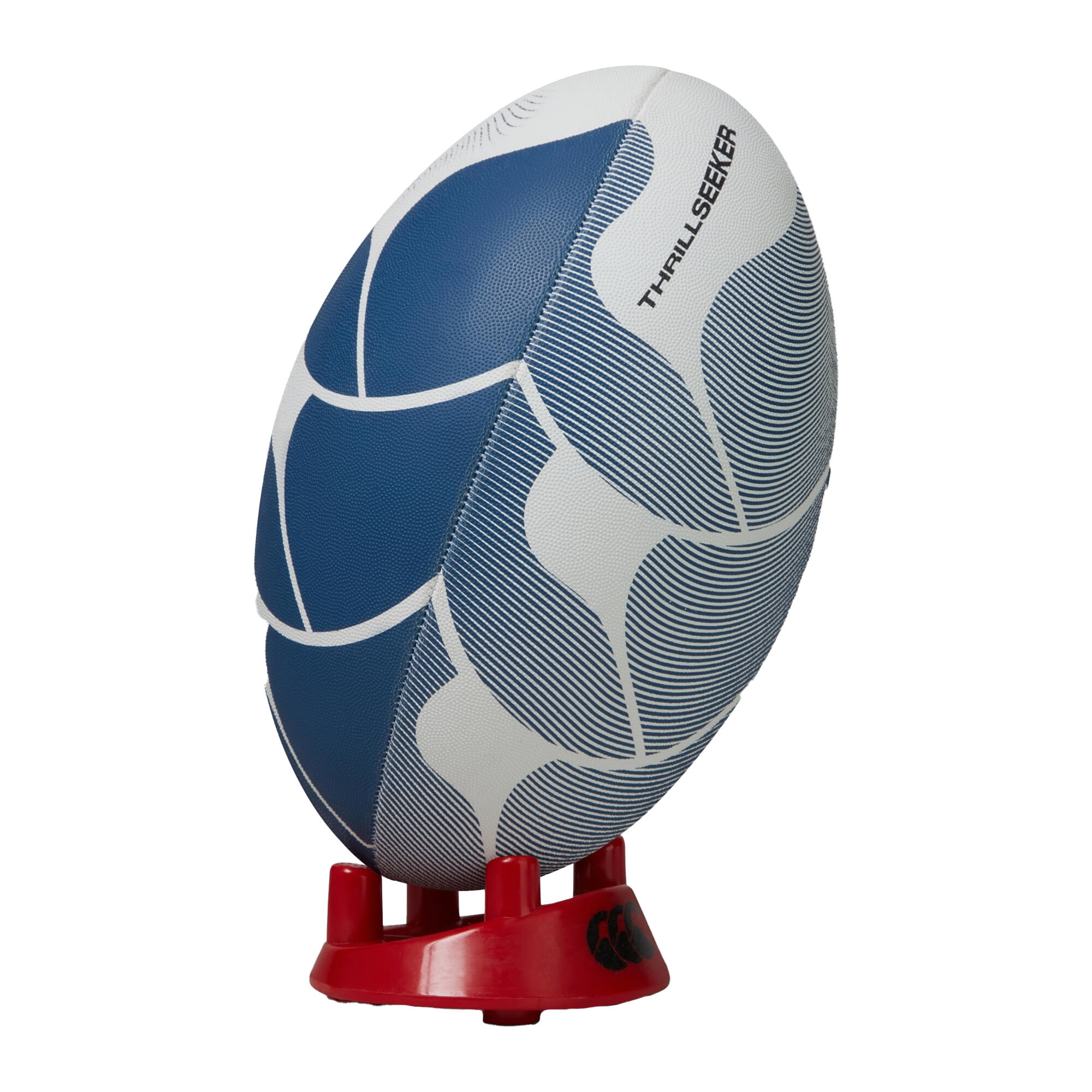Ballon De Rugby THRILLSEEKER (Blanc / Bleu) Taille 3 2/7