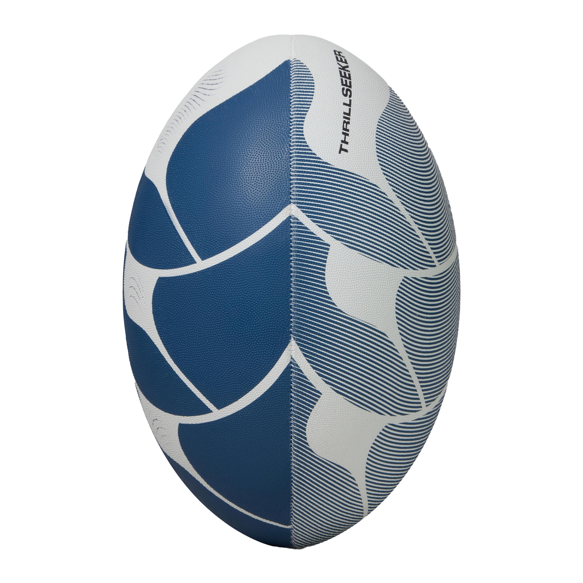 Ballon De Rugby THRILLSEEKER (Blanc / Bleu) Taille 3 1/7