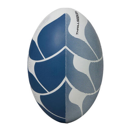 Ballon De Rugby THRILLSEEKER (Blanc / Bleu) Taille 3