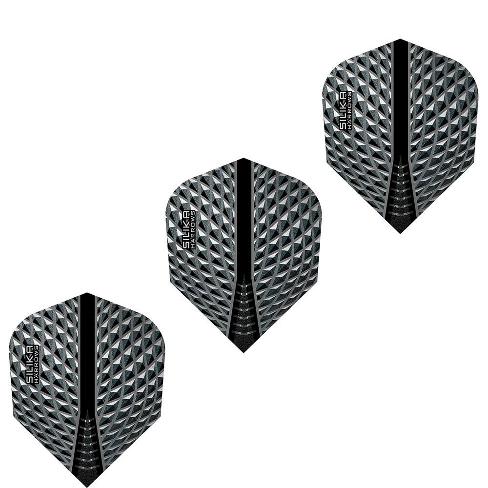 Harrows - Ailettes De Fléchettes (noir / Argenté) - Tige De Flechette - Gris|noir - Taille Unique - Decathlon