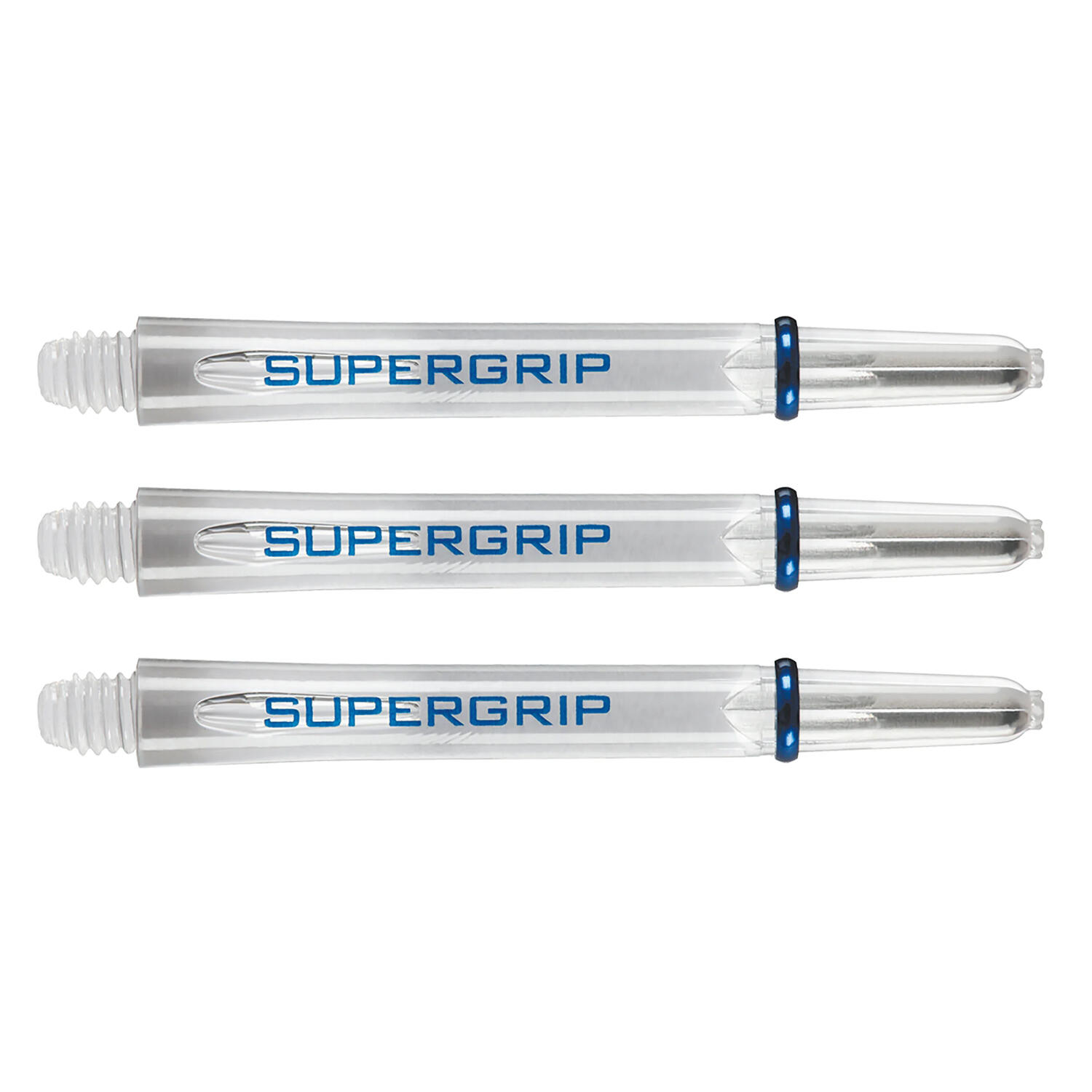 Eixos de dardos Supergrip (Conjunto de 3) (Cinzento) 1/2