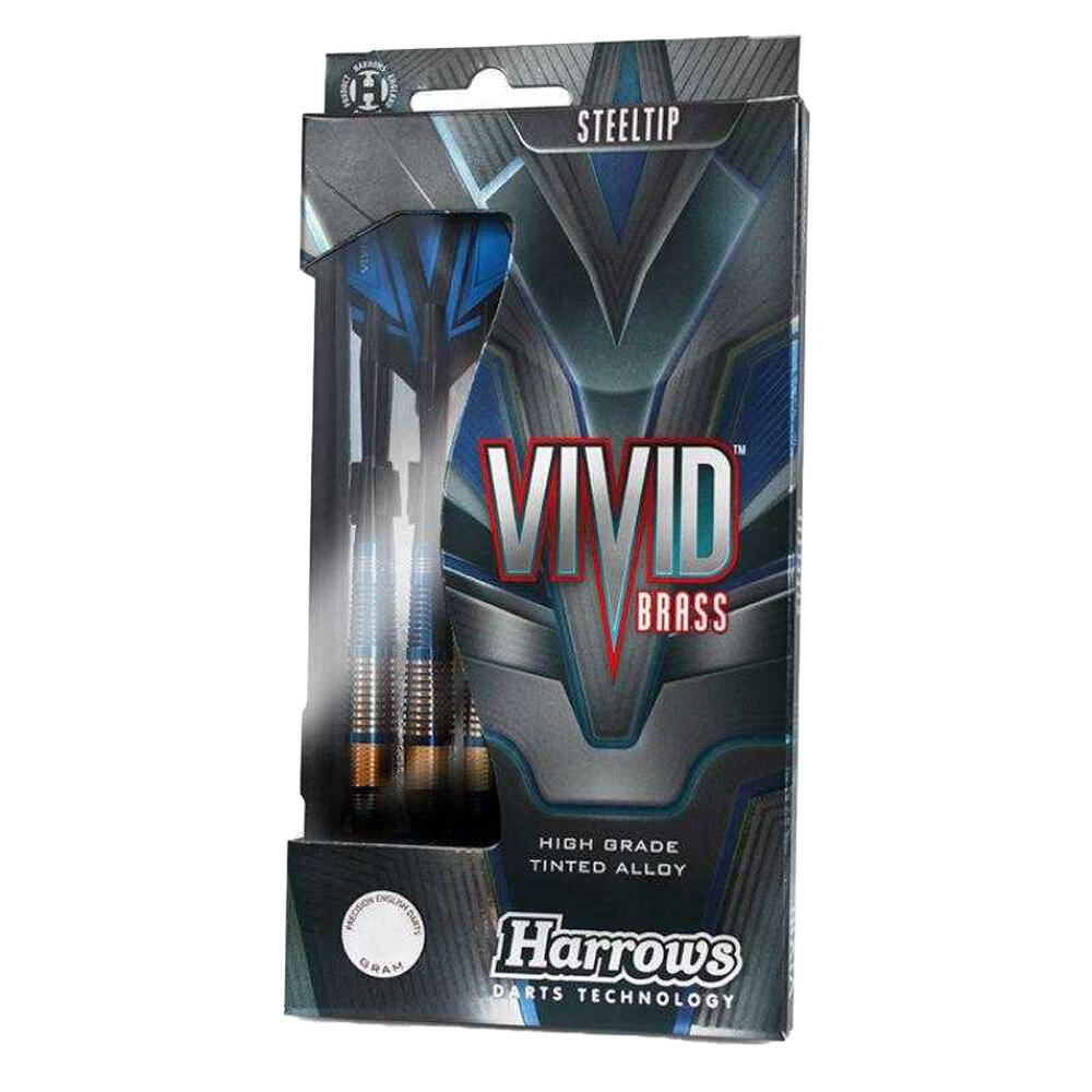 Dardos com ponta de aço Vivid (Preto) 4/4