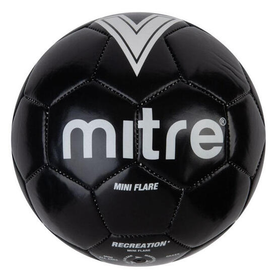 Mini Ballon De Foot FLARE (Blanc / Noir) Taille unique