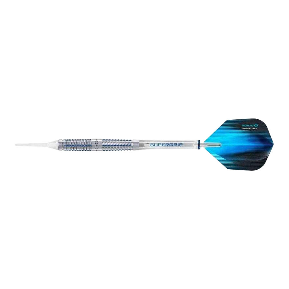 KOTO - Kingfly V2 Soft Tip Darts 18 Gram, Dartpijlen, Zilver, Lengte
