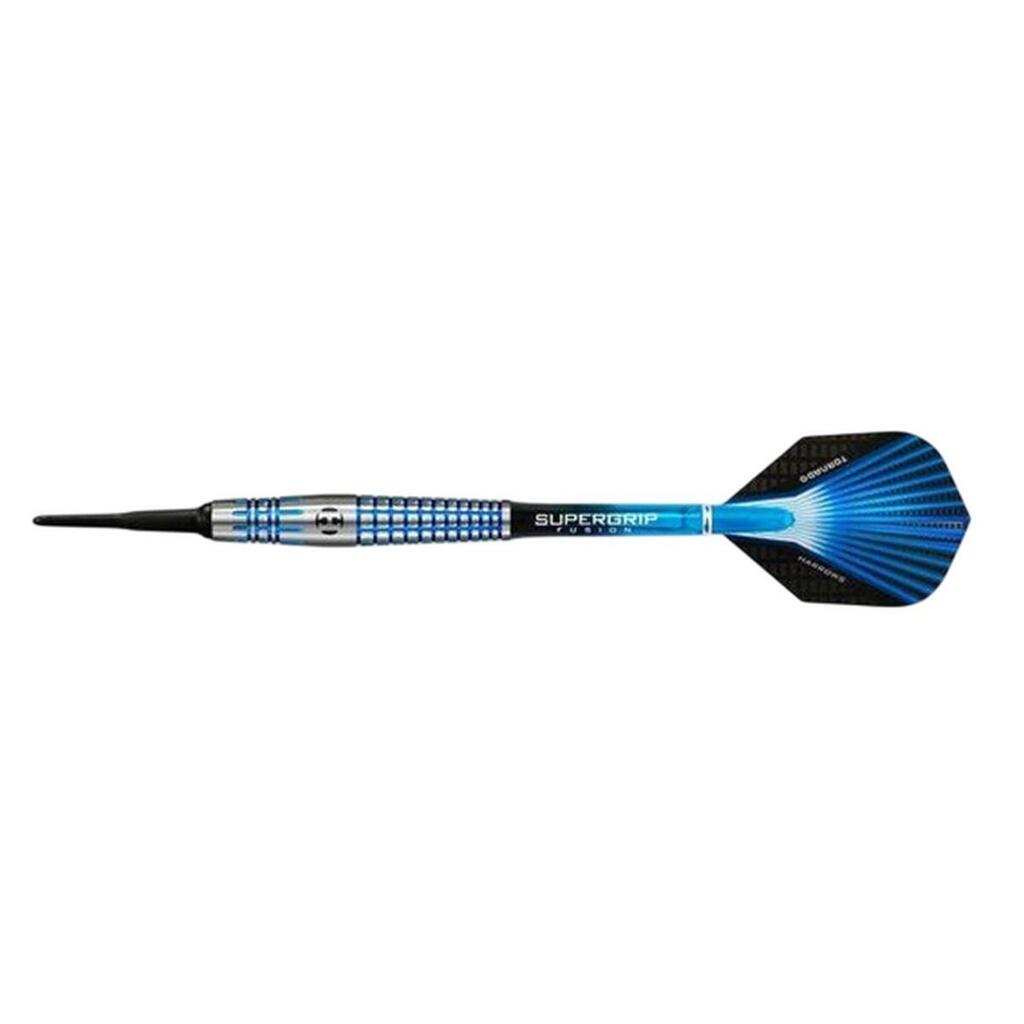 The Tornado Soft Tip Darts (Pack of 3) (Black/Blue)