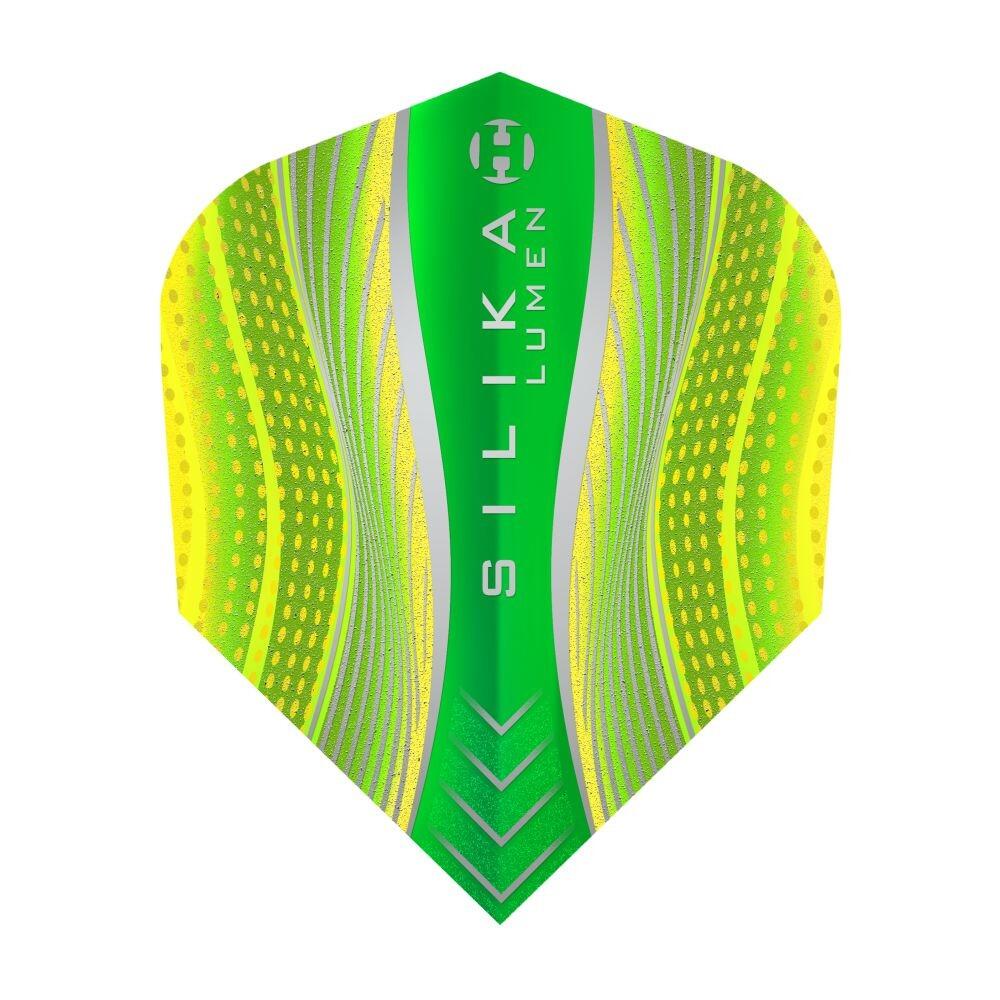 Harrows - Ailettes De Fléchettes Silica Lumen (jaune / Vert) - Tige De Flechette - Jaune|vert - Taille Unique - Decathlon