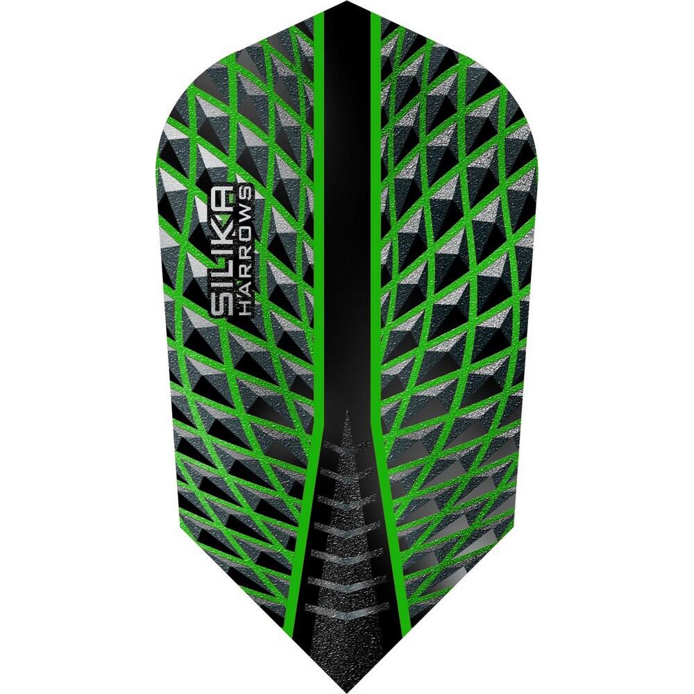 Penne Delle Frecce Misura Confezione 3 Harrows Silica Nero Verde 2/3