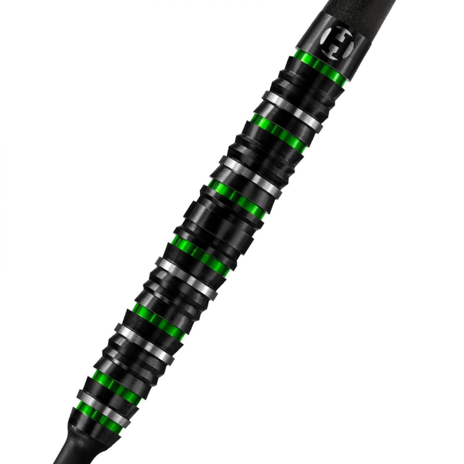 Dardos Avanti de ponta macia (Preto / Verde) 2/3