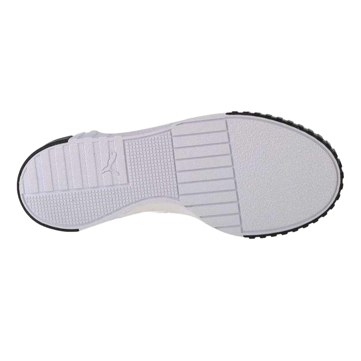 Mulher/Senhora Cali Logo Trainers (Branco) 3/15