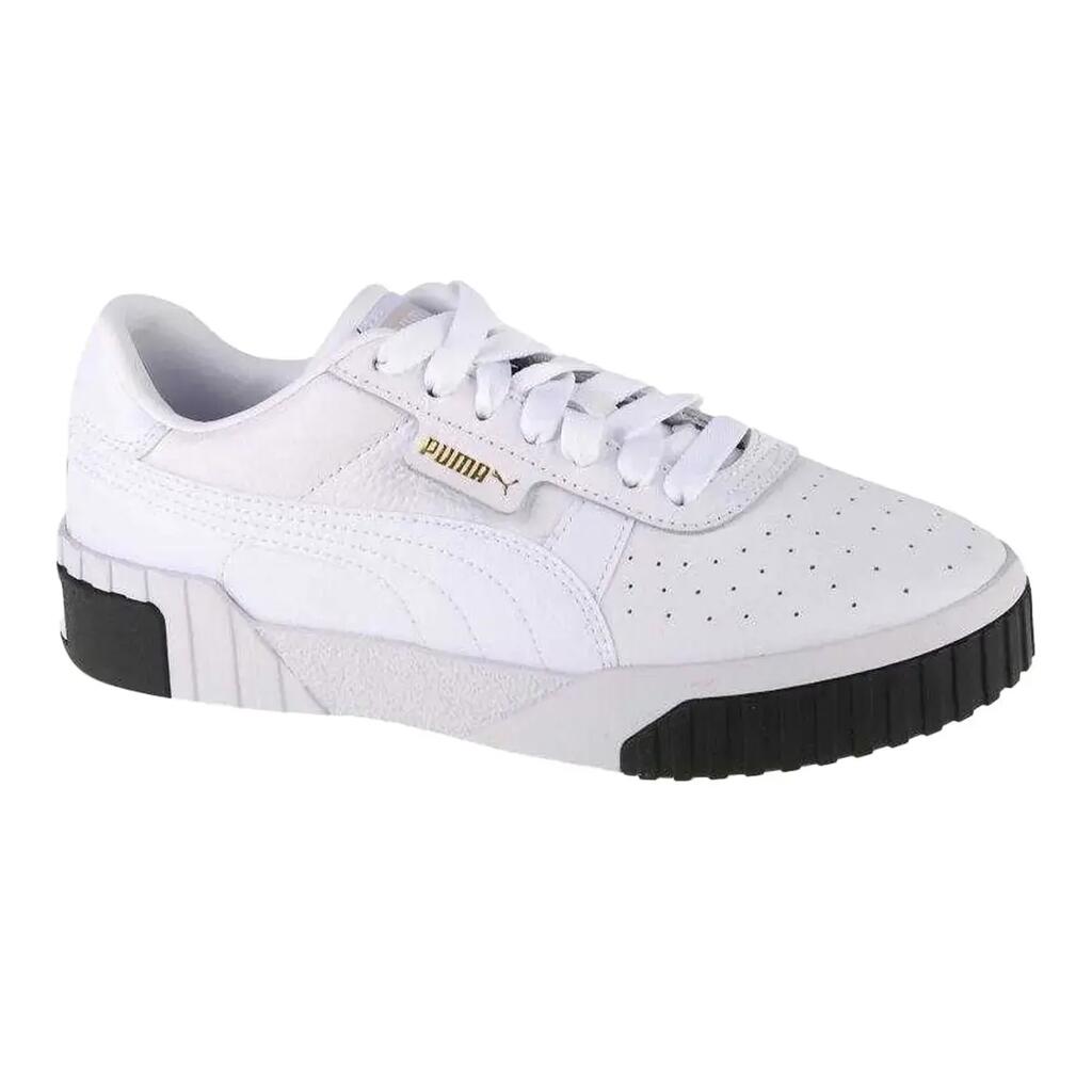 Womens/Ladies Cali Logo Trainers (White)
