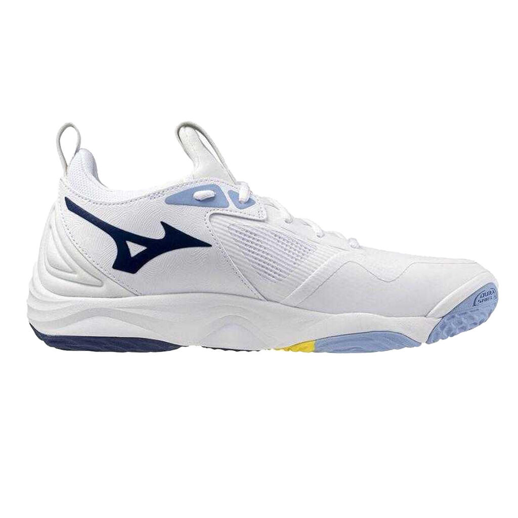 Mens Wave Momentum 3 Volleyball Shoes (White)