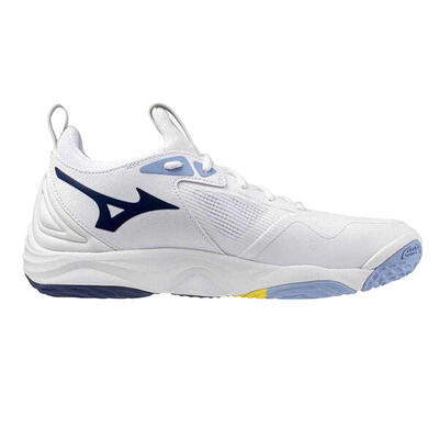 Heren wave momentum 3 volleybalschoenen (wit)