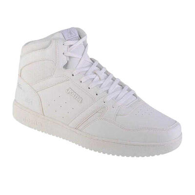 Heren c.platea mid cut trainers (wit)