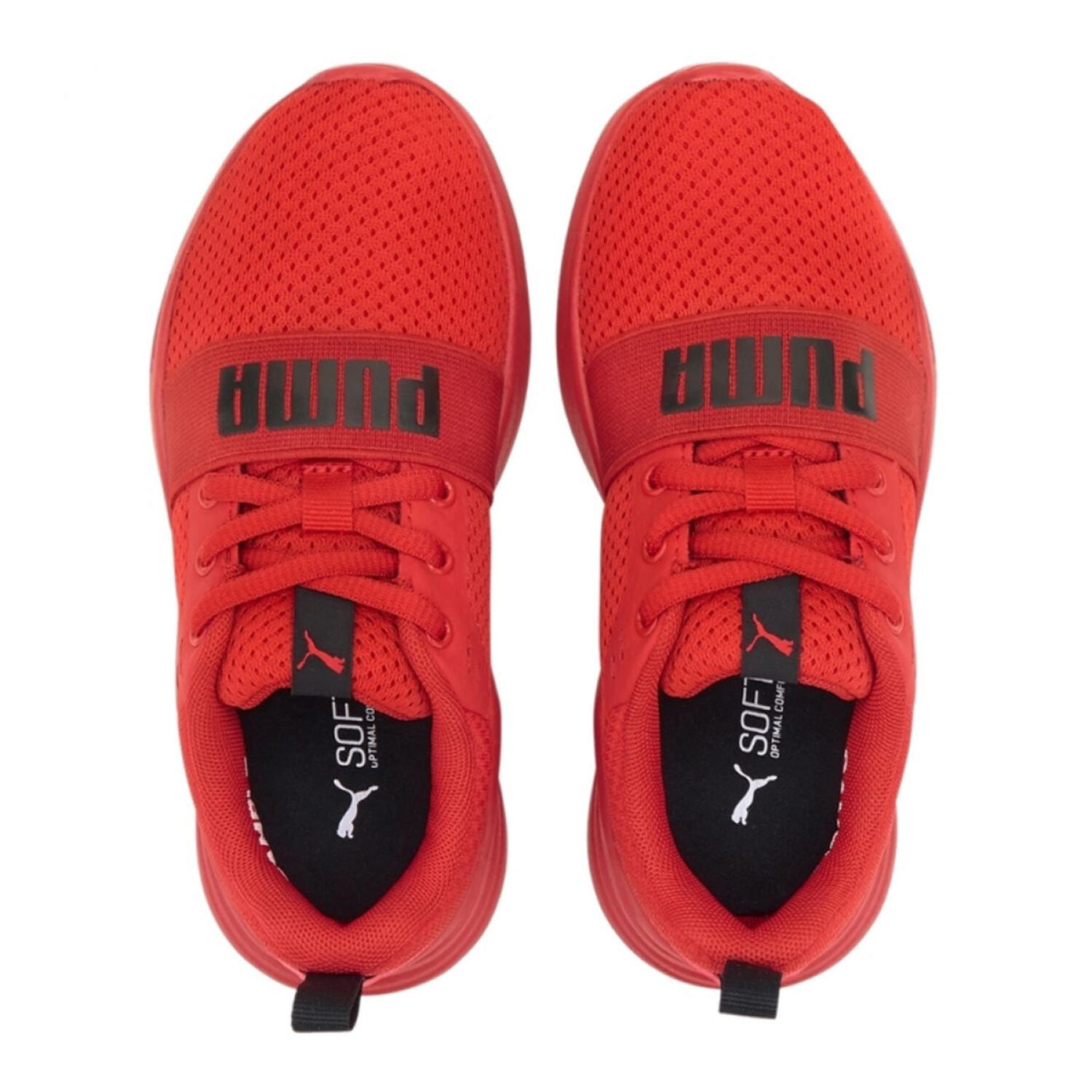 Scarpe Sportive Bambini Puma Wired Run Rosso 4/5