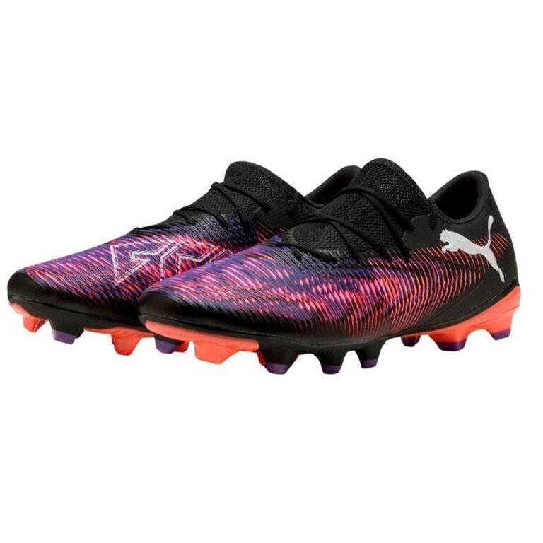 Mens Future 8 Match Low Artificial Ground Football Boots (Black/Red ...