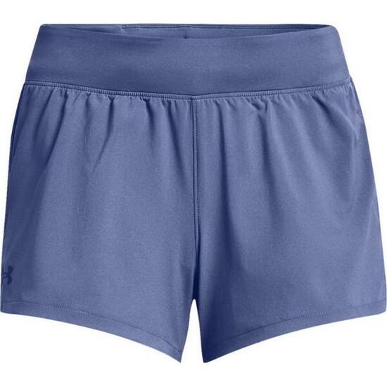 Pantaloncini Donna Under Armour Launch Blu