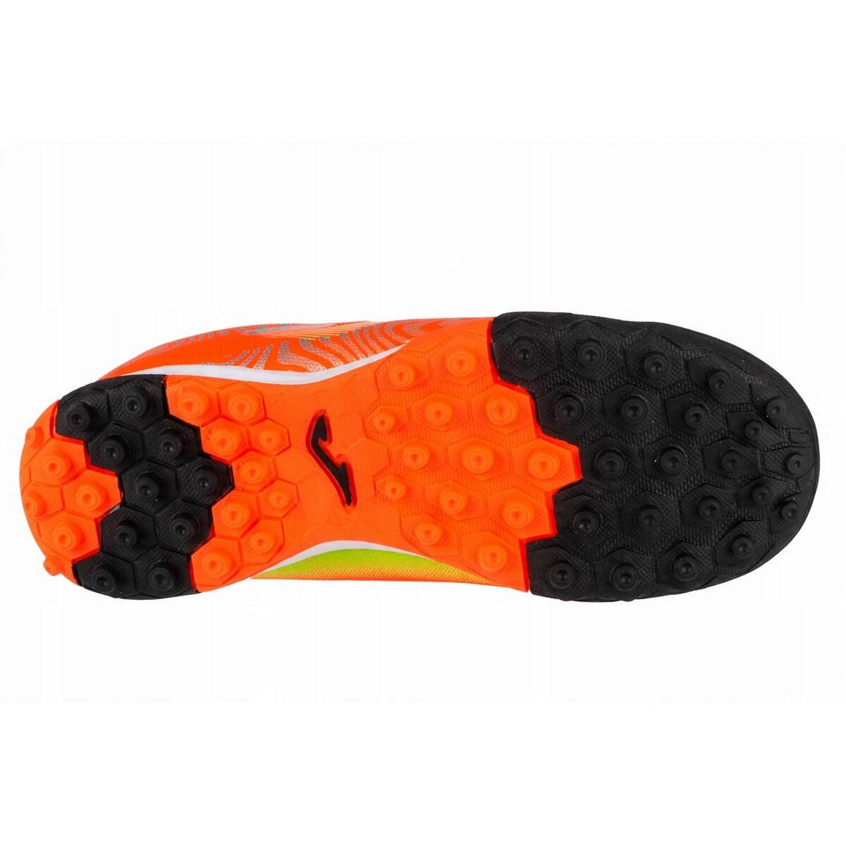 Chaussures De Foot Pour Terrain Artificiel EVOLUTION Enfant (Orange) 4/4