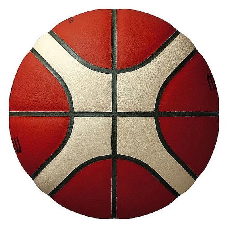 Balón de Baloncesto Fiba de Cuero Marrón 6 2/7