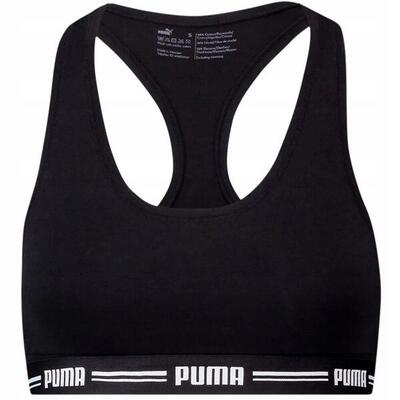 Reggiseno Sportivo Racerback Donna Puma Nero