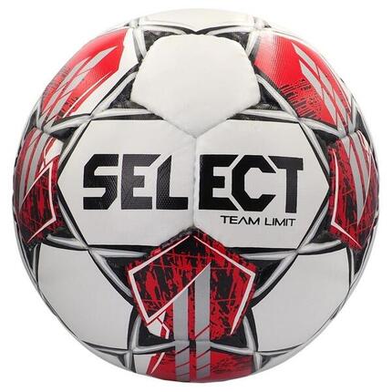 Ballon De Foot TEAM LIMIT (Blanc / Rouge) Taille 4