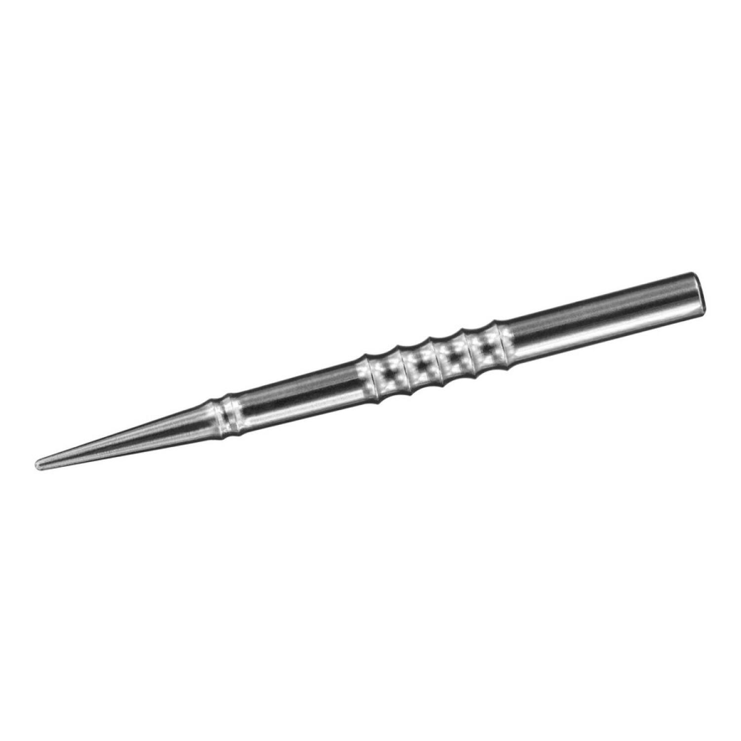 Ponta de dardo com ponta de aço maquinada Lance (Conjunto de 3) (Prateado) 2/2