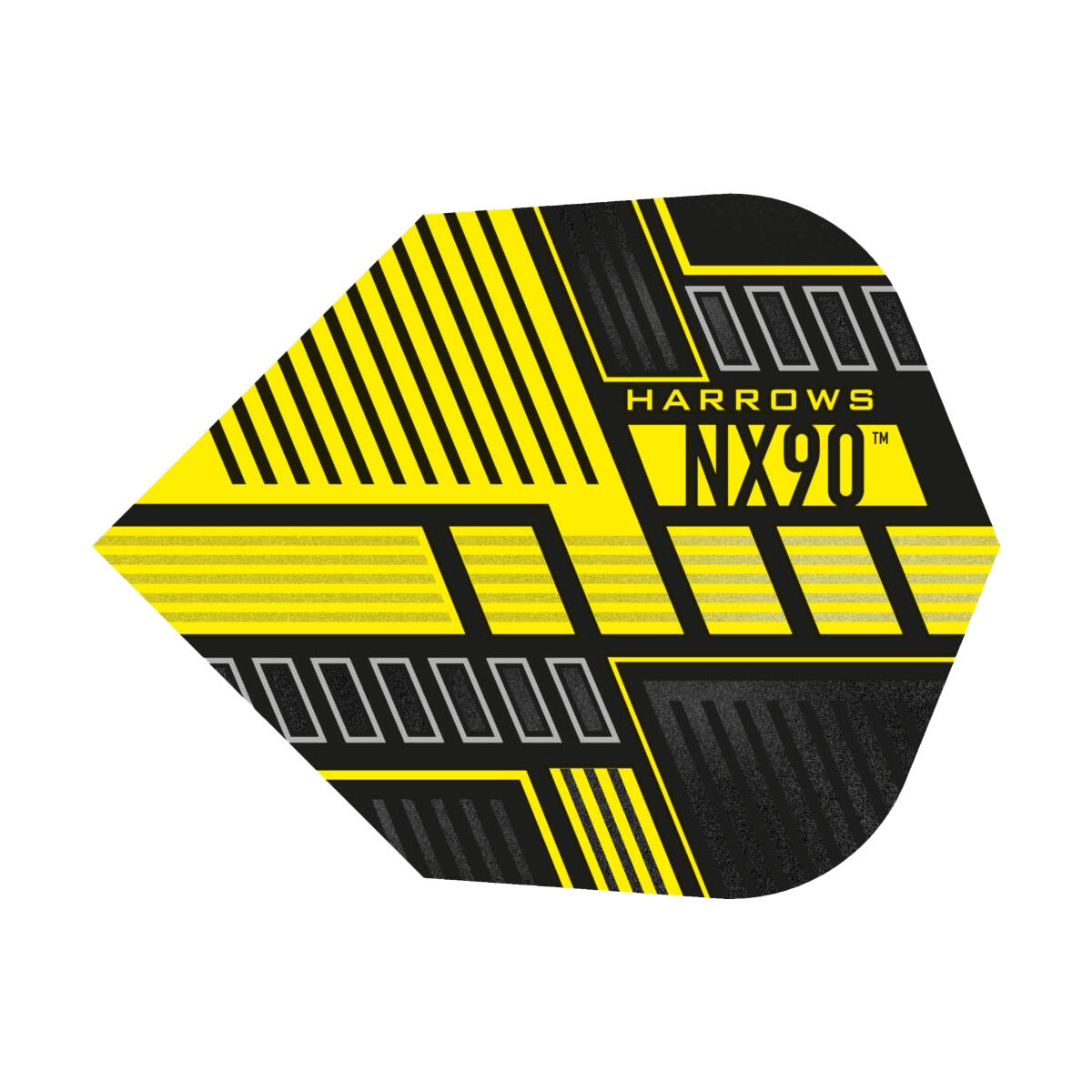NX90 Penas Dardo Voador (Conjunto de 3) (Amarelo) 3/4