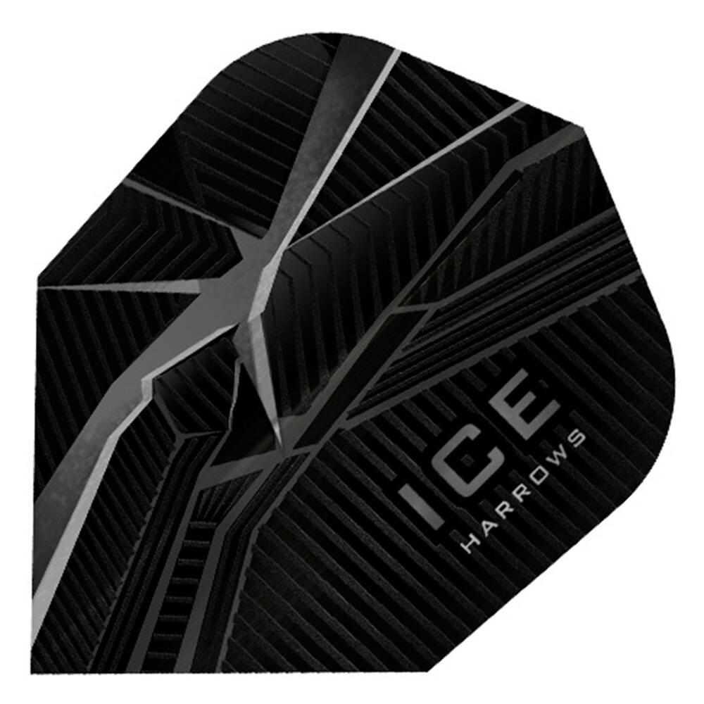 Dardos com pormenor de contraste Ice (conjunto de 3) (Preto / Cinzento) 3/3