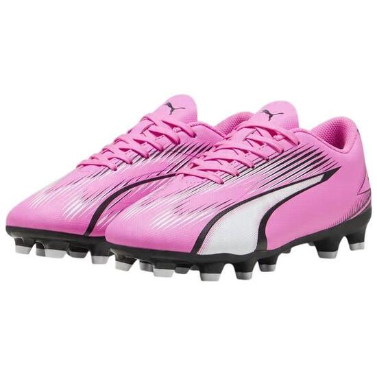 Botas de Fútbol para Suelo Firme Ultra Play para Niños/Niñas Naranja