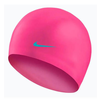Kinderen/kinderen siliconen badmuts (roze)