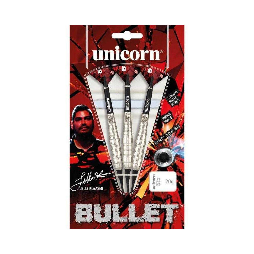 Jelle Klaasen Bullet Roestvrij Staal Zachte Uiteinde Darts (Set
