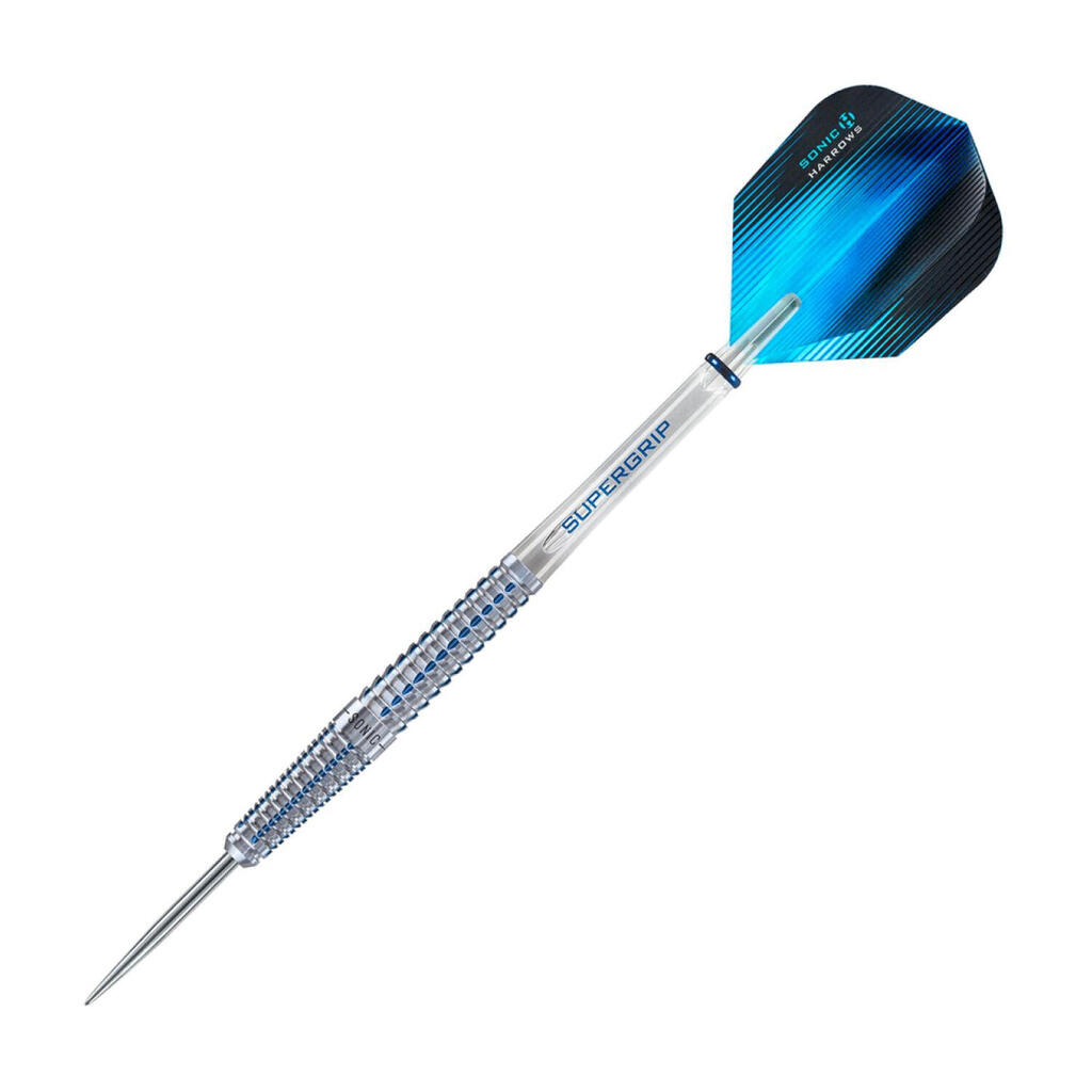 Sonic Steel Tip Darts (Blue/Silver)