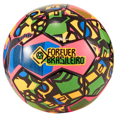 Neymar jr voetbal (veelkleurig)