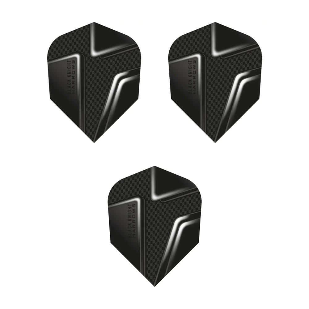Harrows - Ailettes De Fléchettes (gris / Noir) - Tige De Flechette - Gris|noir - Taille Unique - Decathlon
