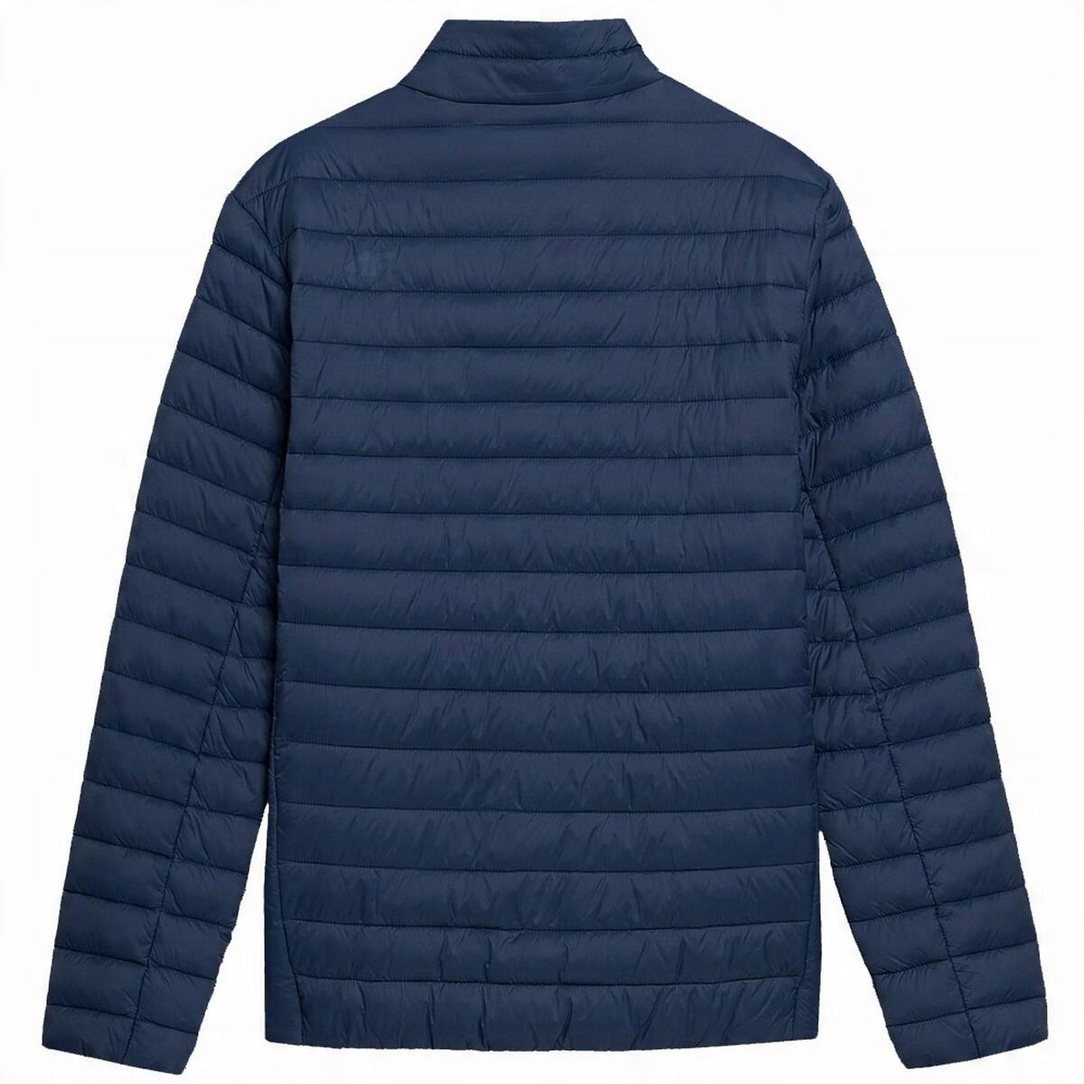 Chaqueta Acolchada M084 para Hombre Azul Marino 3/4