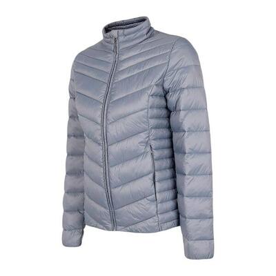 Dames h4z22 gewatteerde jas (grijs)