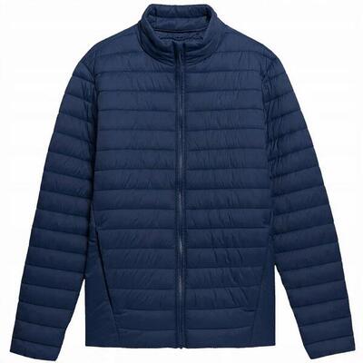 Heren m084 gewatteerde jas (marineblauw)