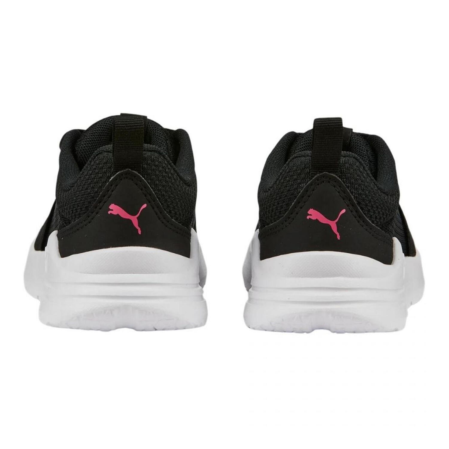 Zapatillas Deportivas Wired Run para Niños/Niñas Negro, Rosa 2/5