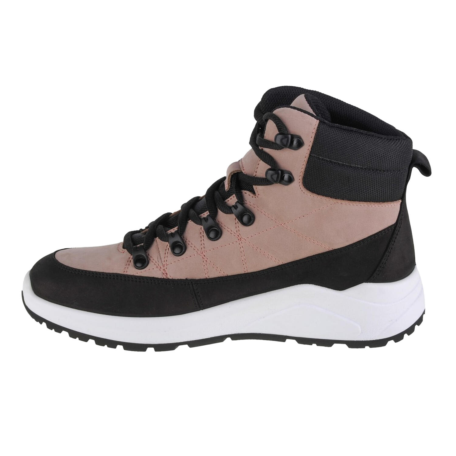 Scarpe Sportive Pelle Donna 4F City Rosa Chiaro 2/4