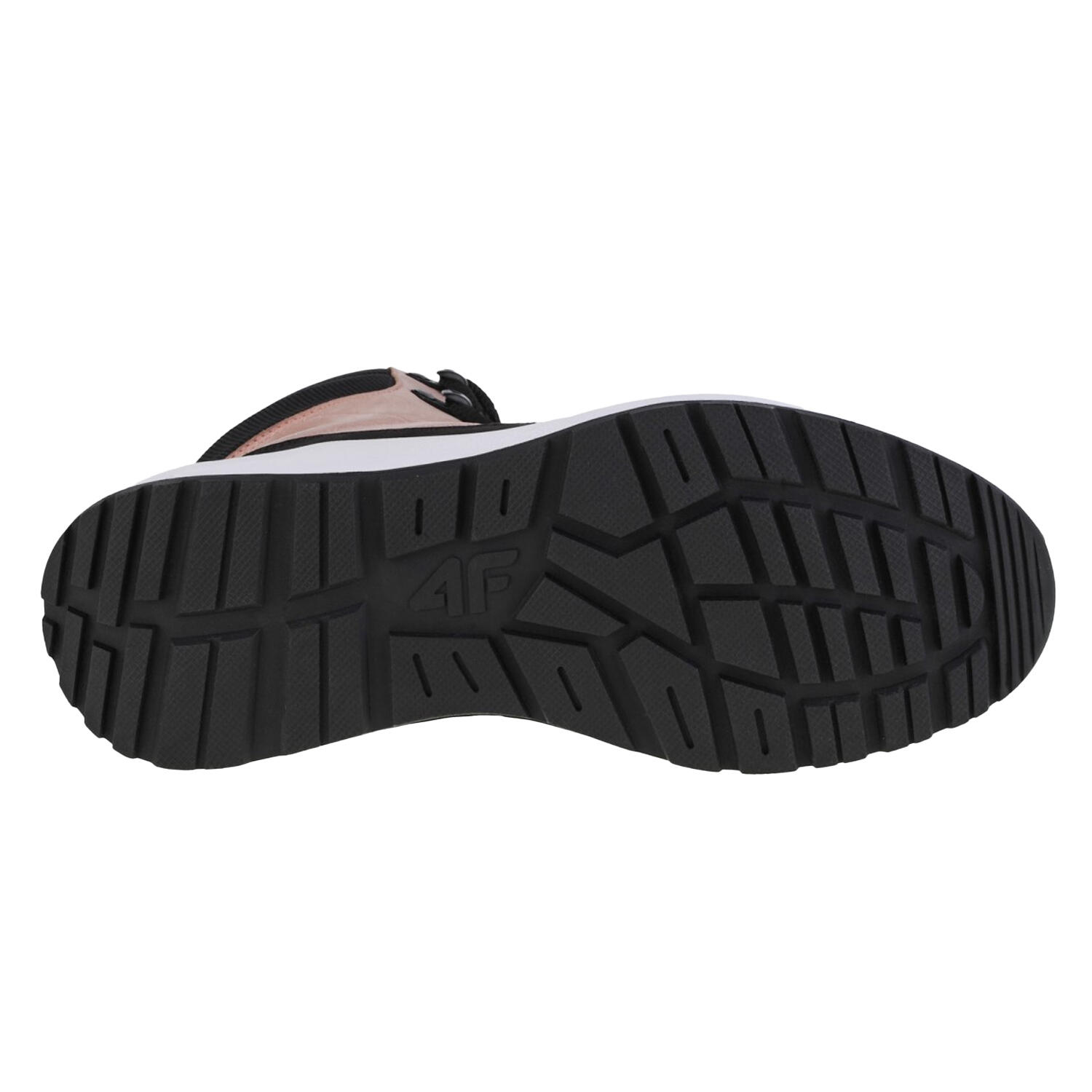 Scarpe Sportive Pelle Donna 4F City Rosa Chiaro 4/4